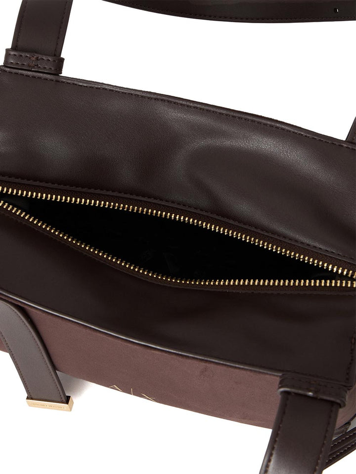 Armani Exchange Borsa Shopping Donna Xw002604 Af22666 Marrone
