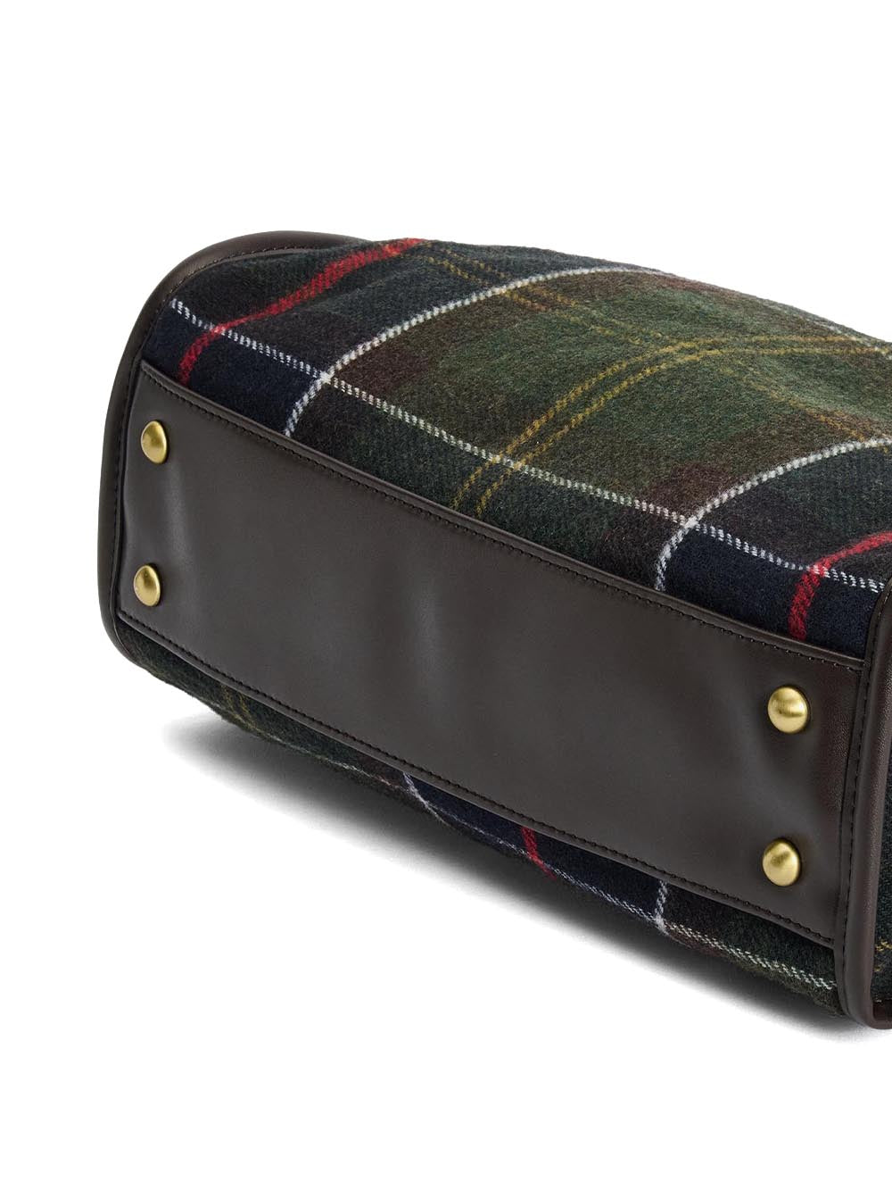 BARRHILL TARTAN TOTE BAG Barbour Borsa a Mano Donna Lba0423 Verde