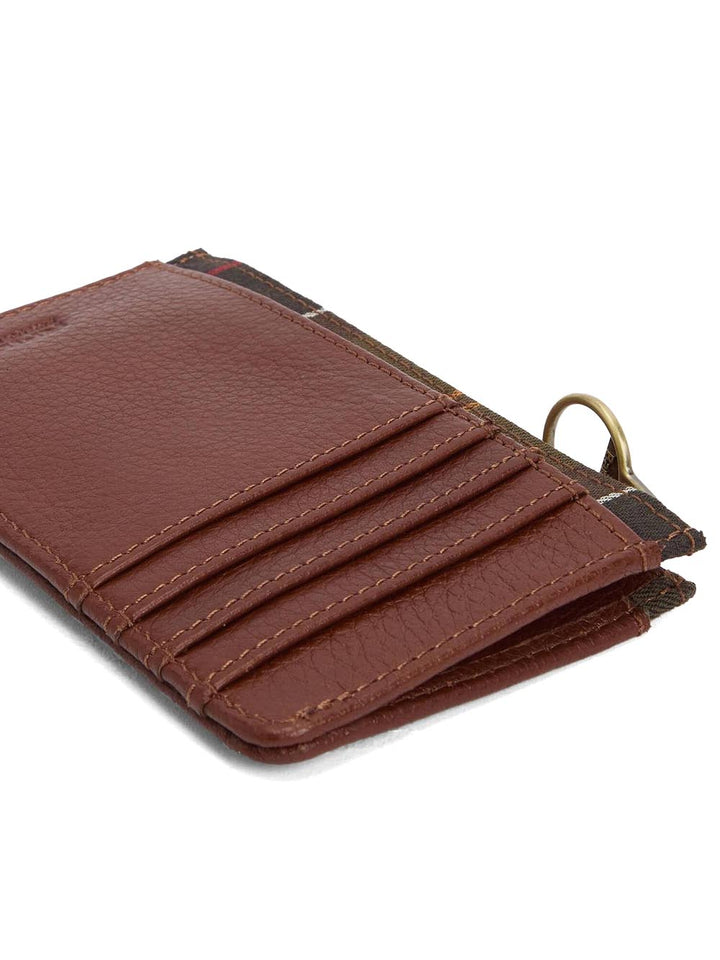 ALDER LEATHER CARD HOLDER Barbour Portafoglio Donna Llg0035 Marrone