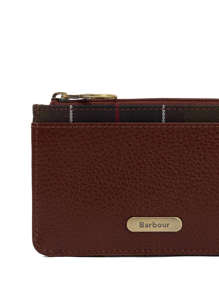 ALDER LEATHER CARD HOLDER Barbour Portafoglio Donna Llg0035 Marrone