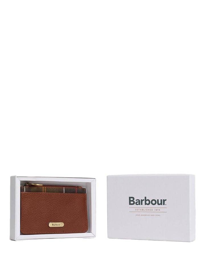 ALDER LEATHER CARD HOLDER Barbour Portafoglio Donna Llg0035 Marrone