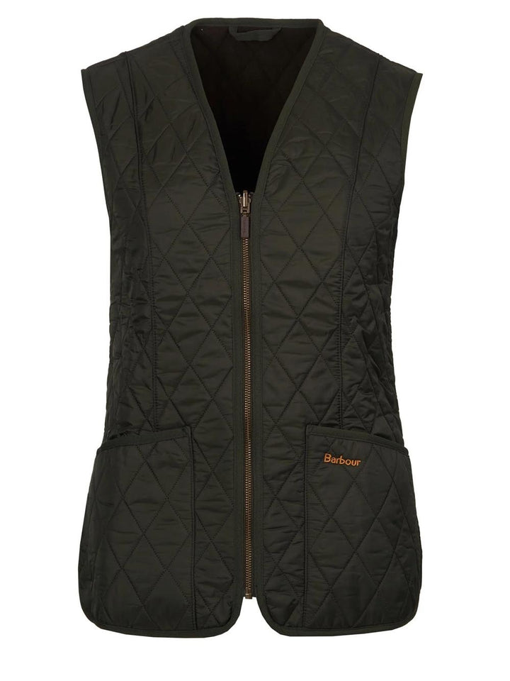 FLEECE BETTY LINER Barbour Smanicato Donna Lli0003 Verde oliva