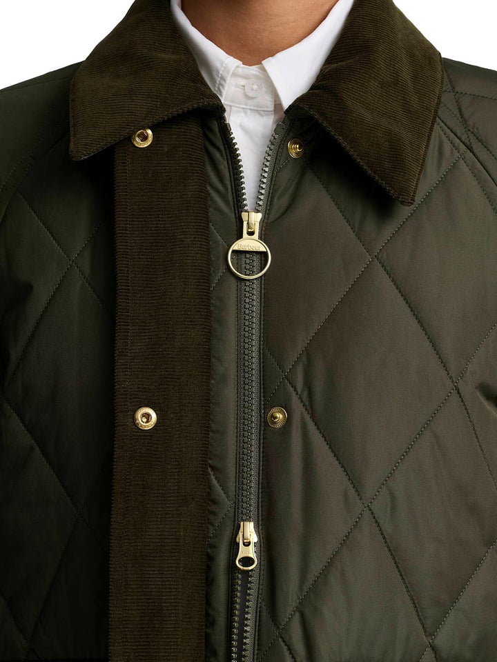 KILNWICK QUILTED JACKET Barbour Giubbino Donna Lqu1933 Verde oliva