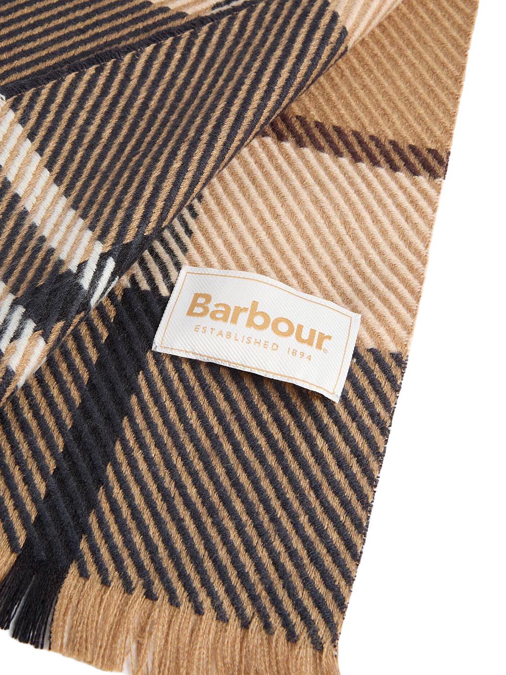BLAIR TARTAN SCARF Barbour Sciarpa Donna Lsc0308 Beige/blu