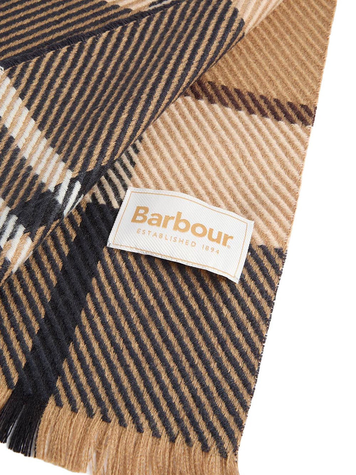 BLAIR TARTAN SCARF Barbour Sciarpa Donna Lsc0308 Beige/blu
