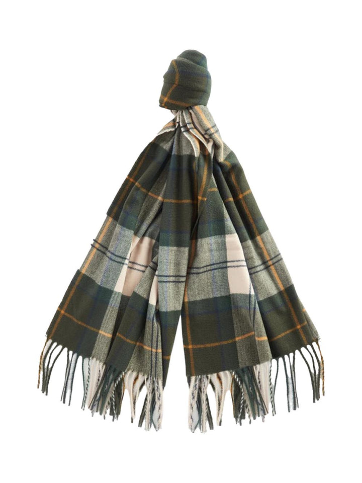 STANWAY TARTAN WRAP Barbour Sciarpa Donna Lsc0426 Verde/beige