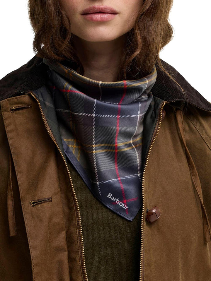 KINSALE HEAD/NECK SCAR Barbour Foulard Donna Lsc0490 Verde
