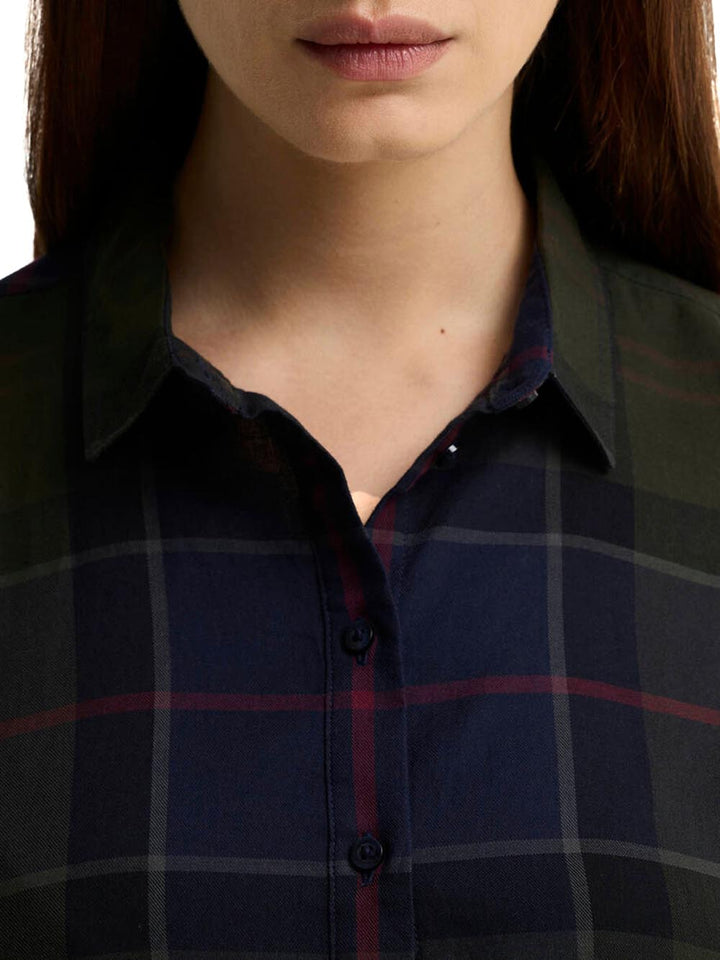 BREDON SHIRT Barbour Camicia Donna Lsh1353 Verde