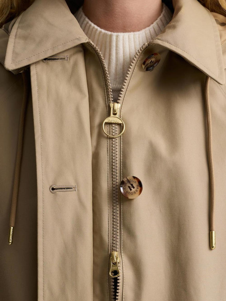 HARLEIGH WATERPROOF JACKET Barbour Giubbino Donna Lwb0949 Beige