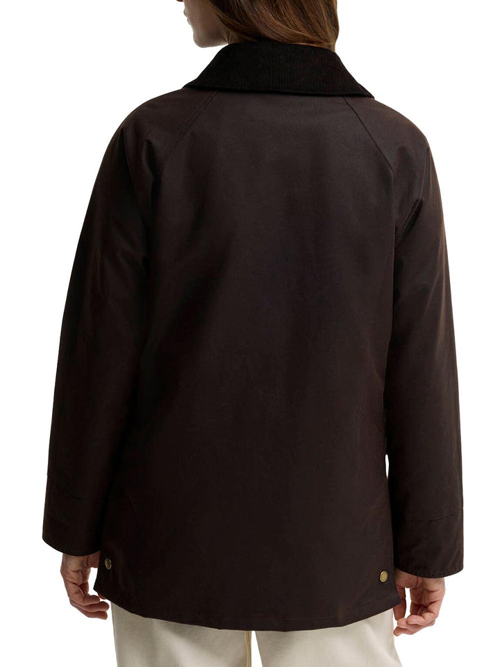 ACORN WAX JACKET Barbour Giubbino Donna Lwx0752 Marrone