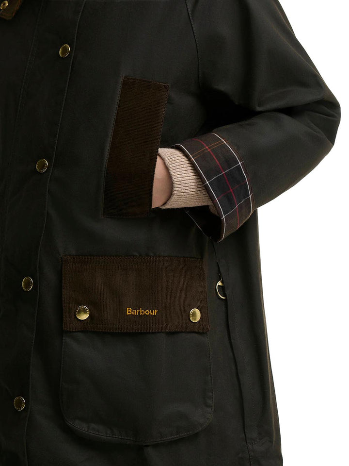 ICONS MODERN BEAUFORT WAX JKT Barbour Giubbino Donna Lwx1583 Verde oliva