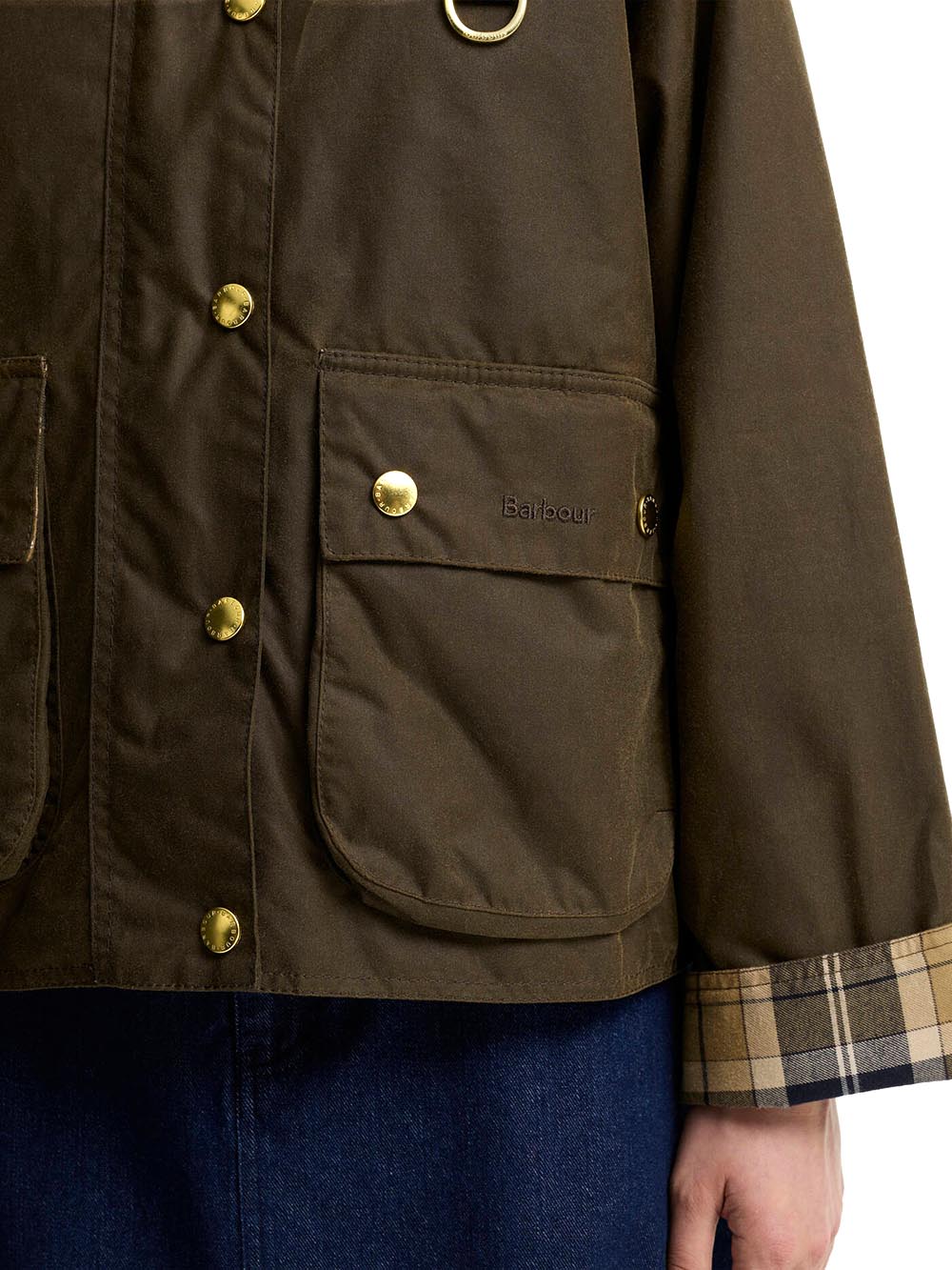 MODERN SPEY WAX JACK Barbour Giubbino Donna Lwx1595 Marrone