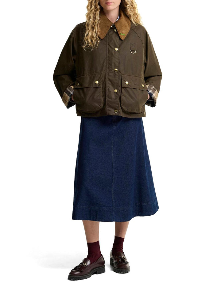 MODERN SPEY WAX JACK Barbour Giubbino Donna Lwx1595 Marrone