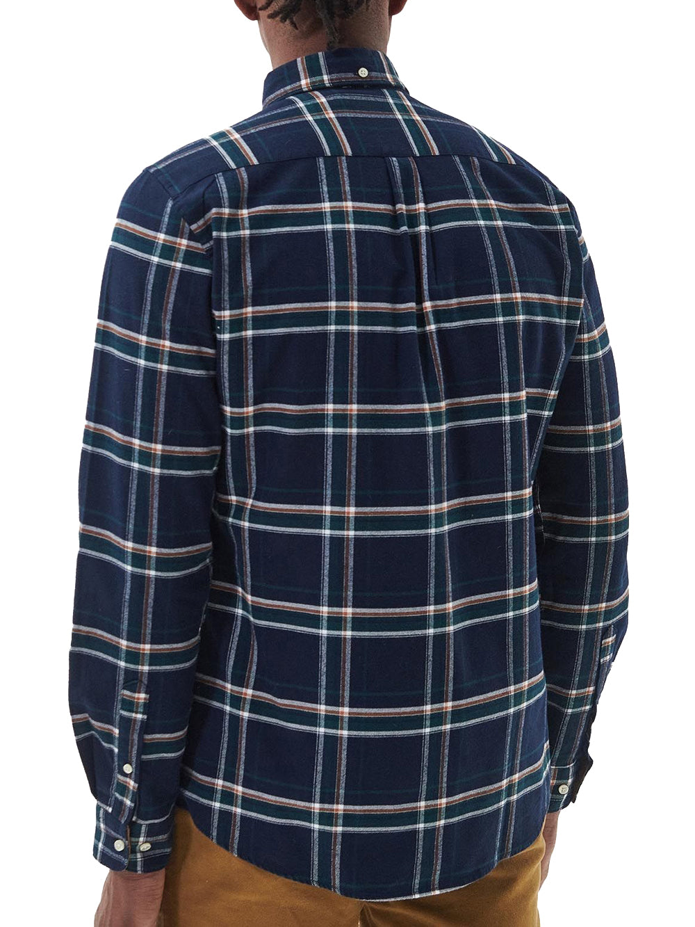 RONAN TAILORED CHECK SHIRT Barbour Camicia Uomo Msh5037 Blu
