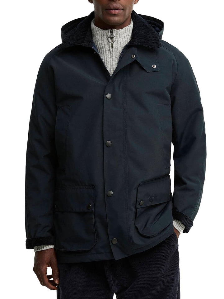WINTER ASHBY JACKET Barbour Giubbino Uomo Mwb1001 Blu