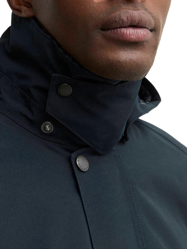 WINTER ASHBY JACKET Barbour Giubbino Uomo Mwb1001 Blu