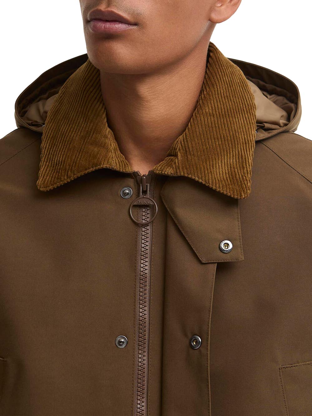 WINTER ASHBY JACKET Barbour Giubbino Uomo Mwb1001 Marrone