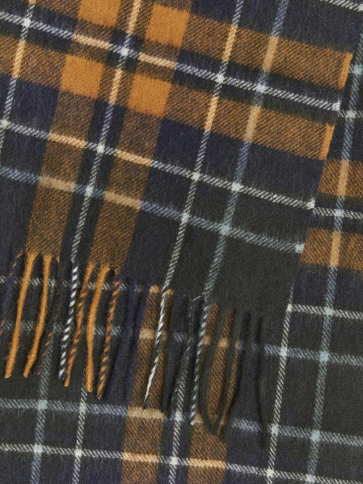 NEW CHECK TARTAN SCARF Barbour Sciarpa Uomo Usc0137 Verde/blu