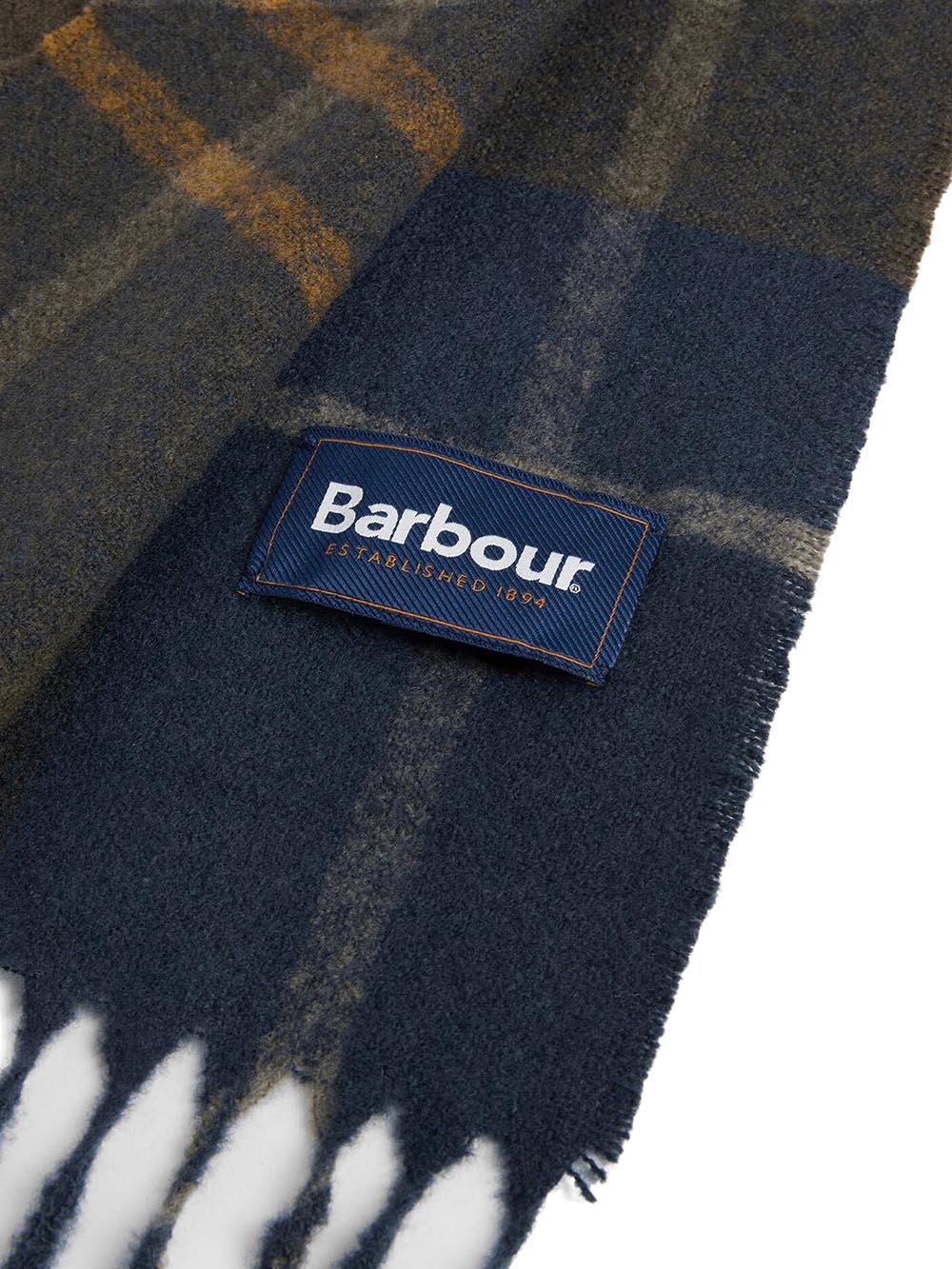 YORKLANE TARTAN SCARF Barbour Sciarpa Uomo Usc0403 Verde