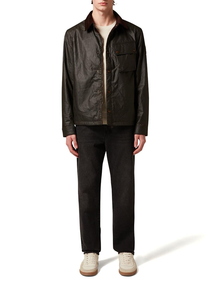 GROUND JACKET Belstaff Giubbino Uomo 105804 Verde oliva