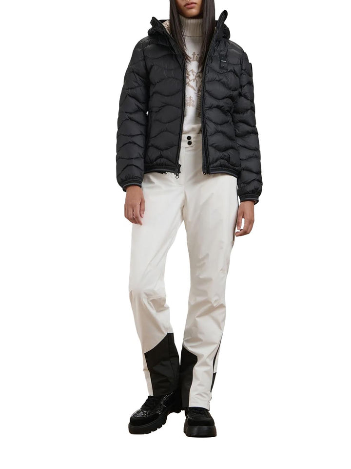 CAMELIA Blauer Giubbino Donna 26wbldc03033 006047 Nero/beige
