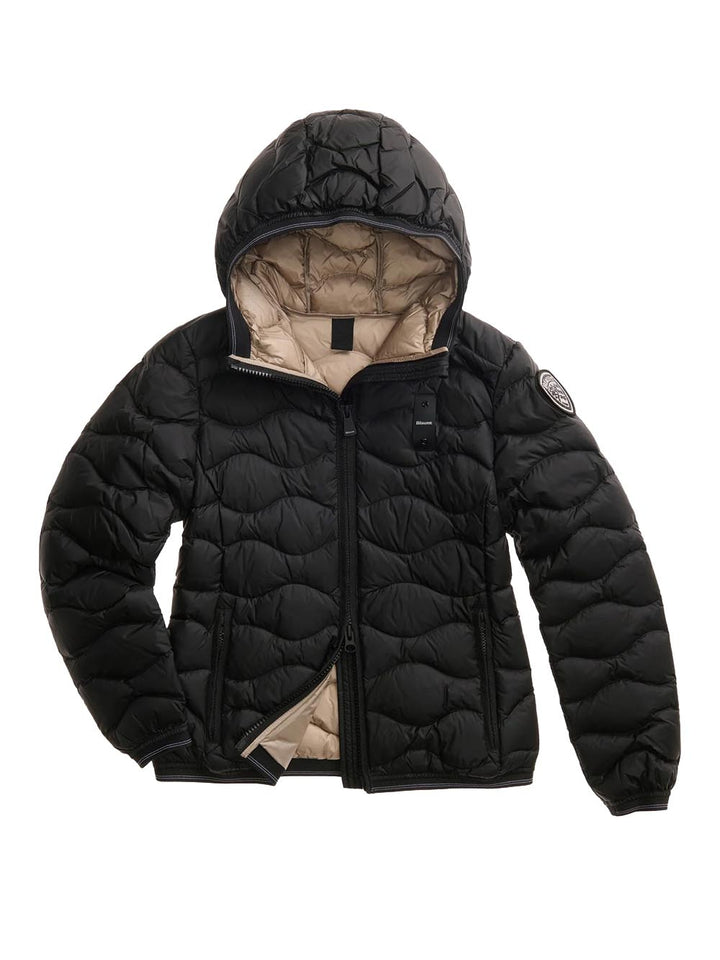 CAMELIA Blauer Giubbino Donna 26wbldc03033 006047 Nero/beige