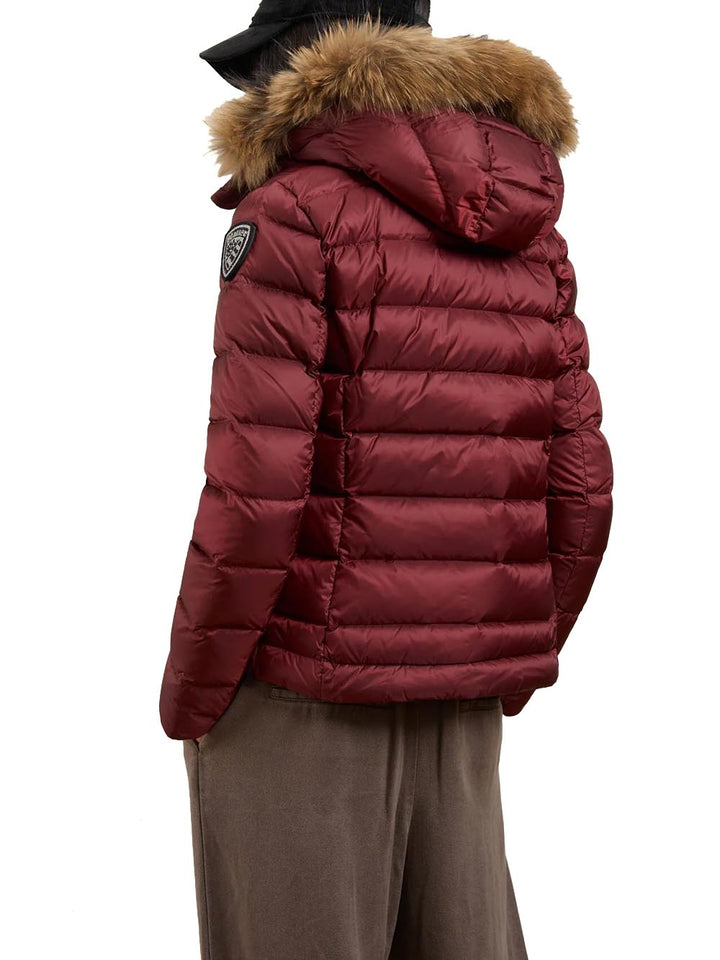 ARCADIA Blauer Giubbino Donna 26wbldc03038 006047 Rosso mogano/Beige