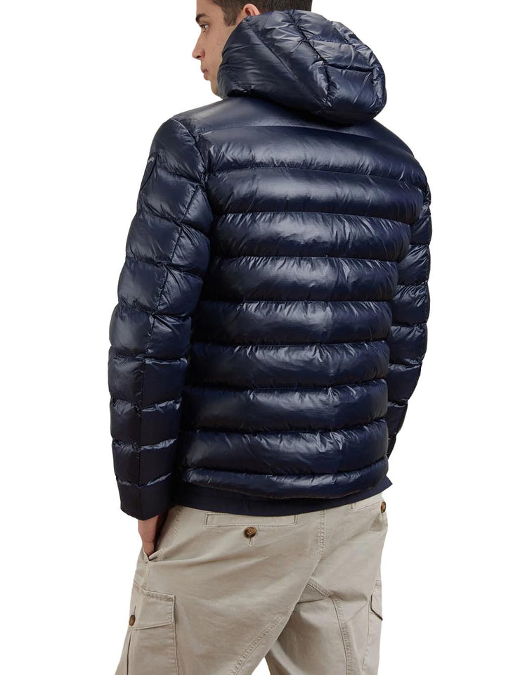 ADAMS Blauer Giubbino Uomo 26wbluc02054 005958 Blu/Tabacco