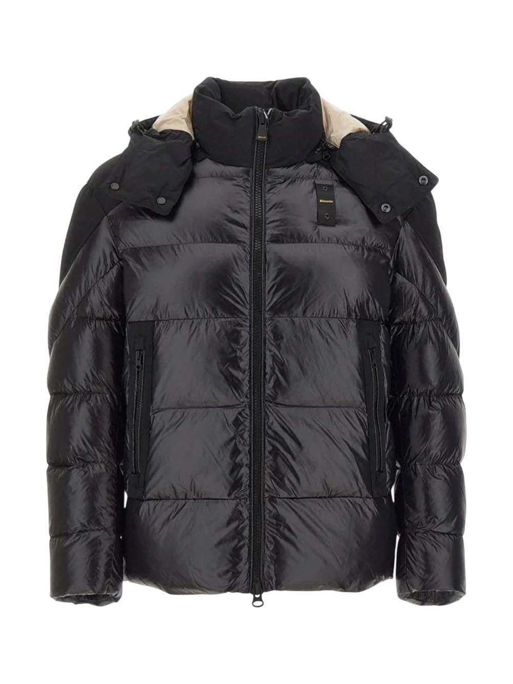 KIERNAN Blauer Giubbino Uomo 26wbluc02352 005958 Nero/beige