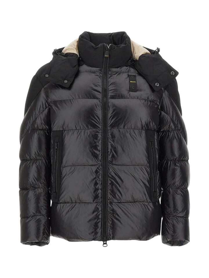 KIERNAN Blauer Giubbino Uomo 26wbluc02352 005958 Nero/beige