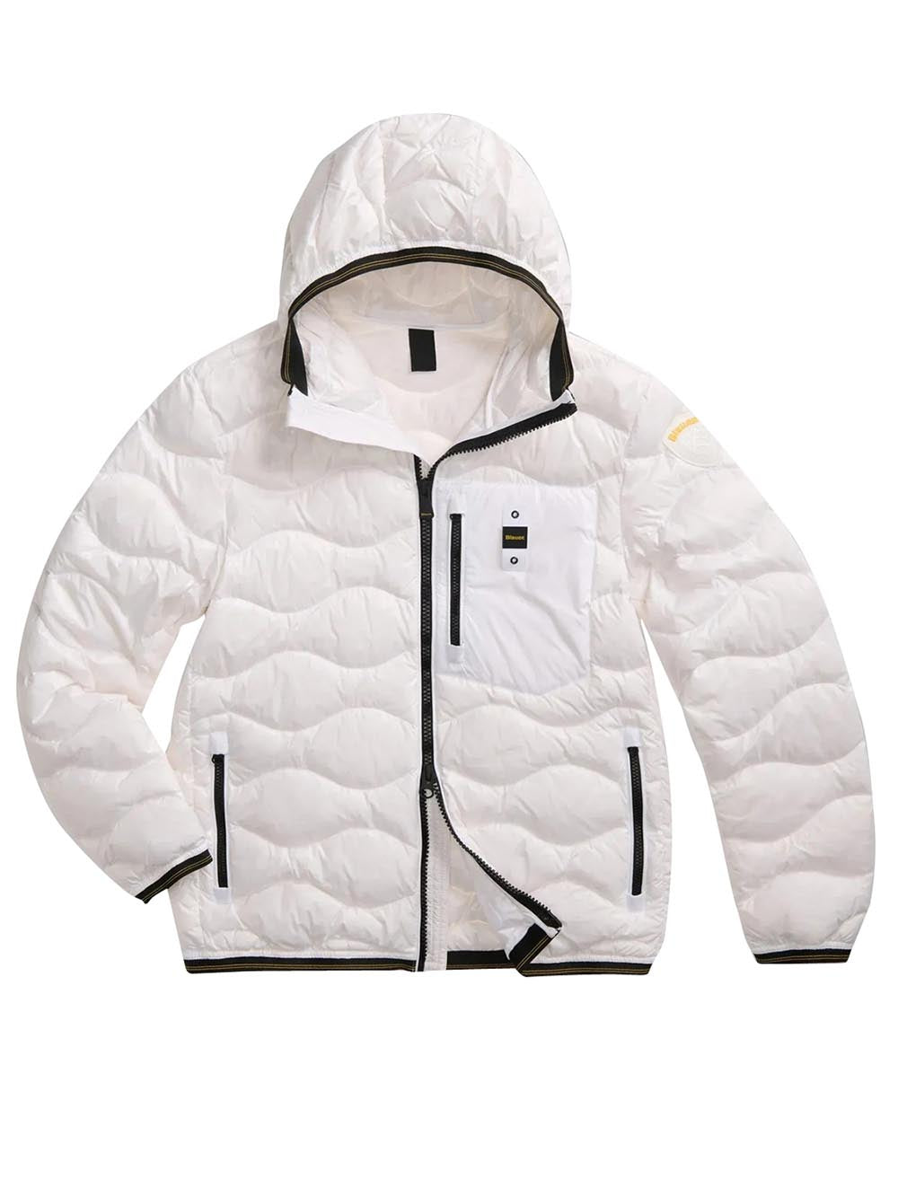 WAVE Blauer Giubbino Uomo 26wbluc03064 006355 Bianco