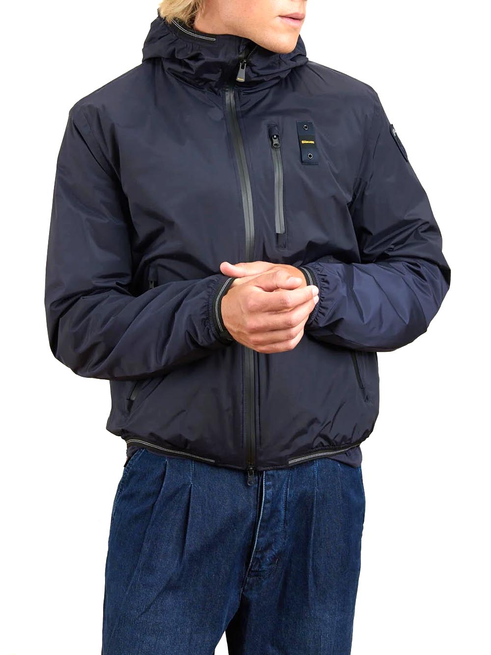 DEVON Blauer Giubbino Uomo 26wbluc11056 007110 Blu
