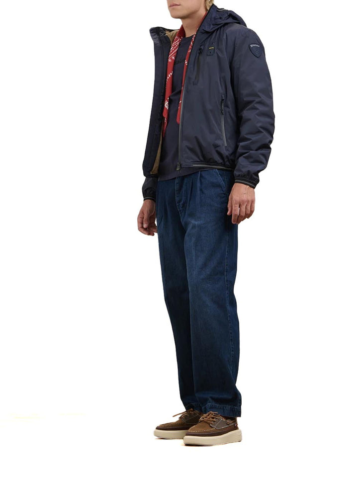 DEVON Blauer Giubbino Uomo 26wbluc11056 007110 Blu