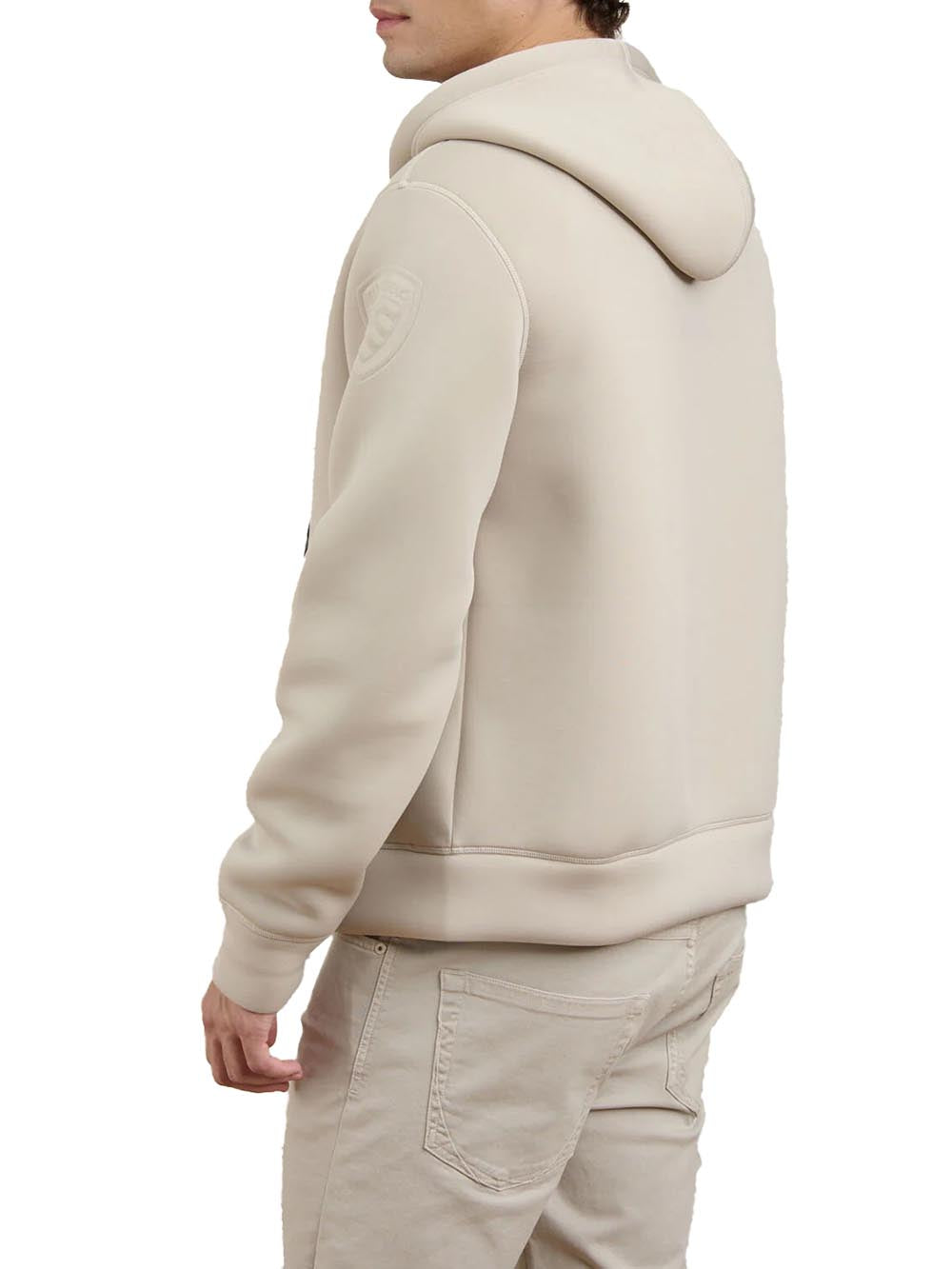 COLBY Blauer Felpa Uomo 26wbluf02394 007707 Panna