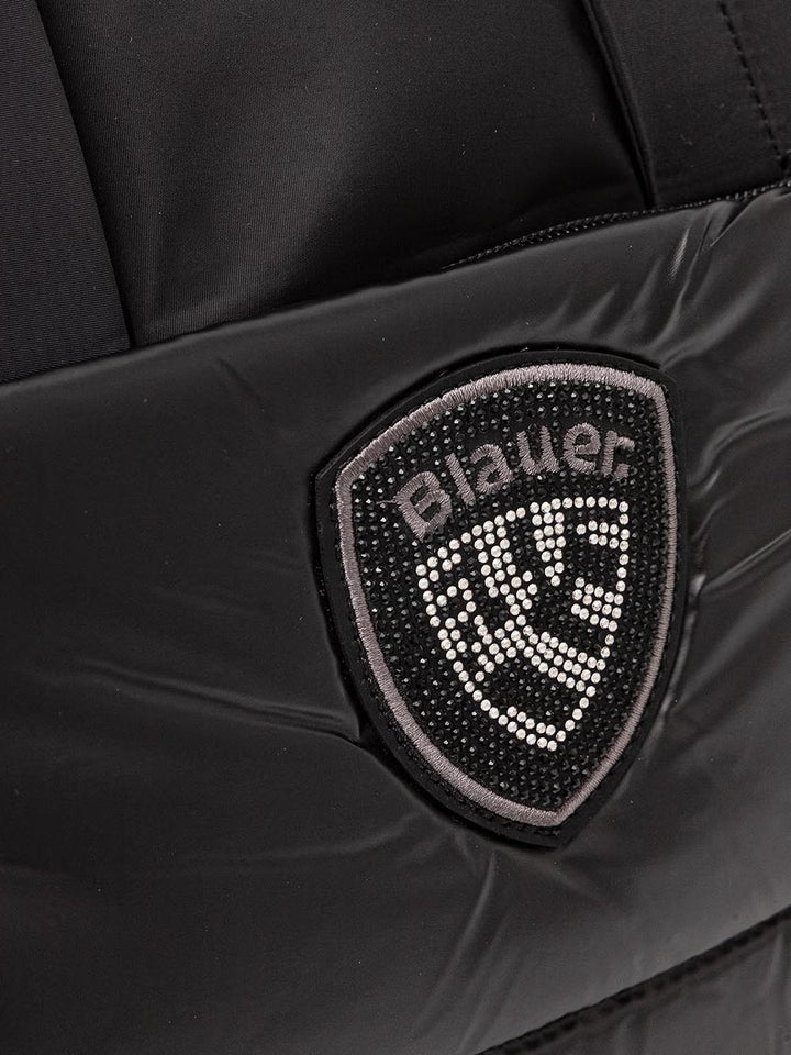 polyester nylon tote bag Blauer Borsa a Tracolla Donna F6quartxl01/pad Nero