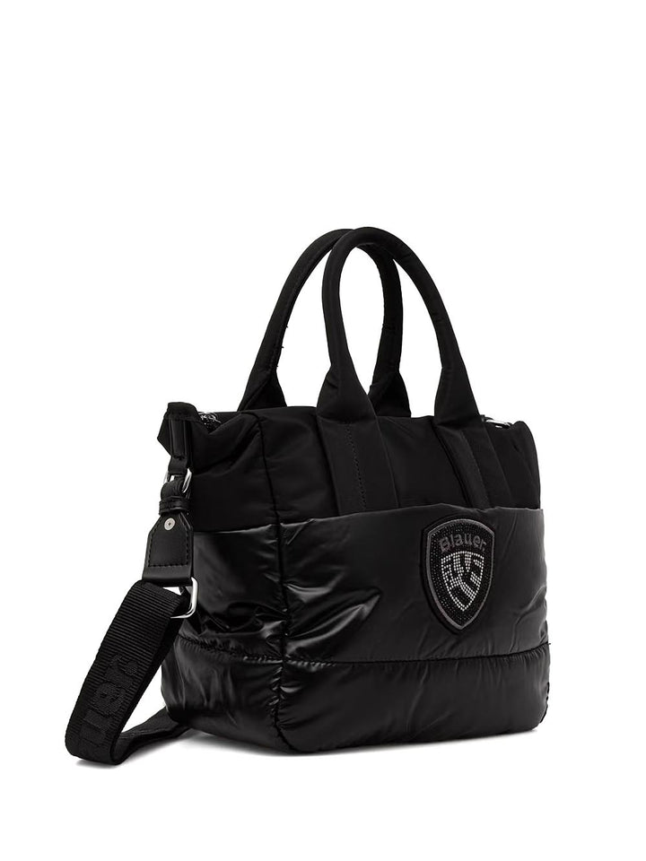 polyester nylon tote bag Blauer Borsa a Tracolla Donna F6quartxs01/pad Nero