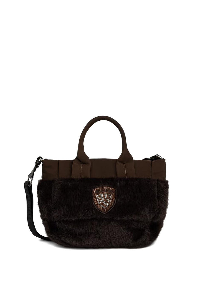 polyester nylon tote bag Blauer Borsa a Tracolla Donna F6quartxs02/pad Marrone