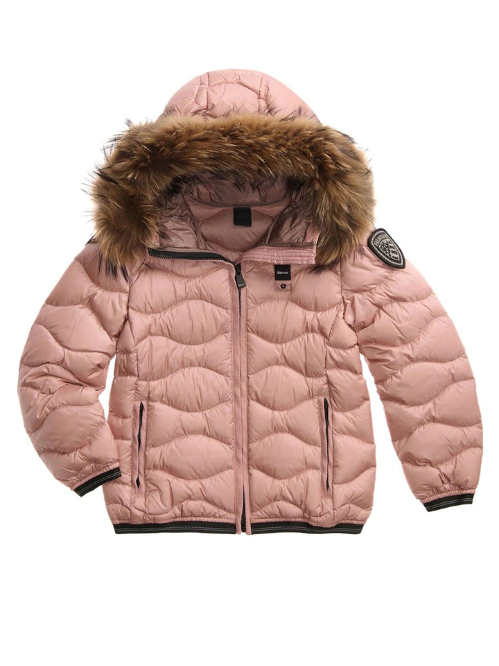 ARION JUNIOR Blauer Kids Giubbino Bambina 26wblgc03288 007455 Rosa/Marrone