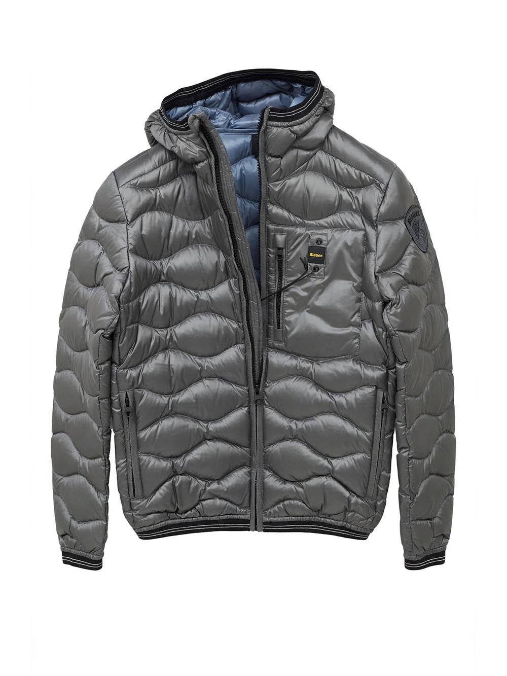 BRINTON JUNIOR Blauer Kids Giubbino Bambino 26wblkc03259 006719 Grigio/blu