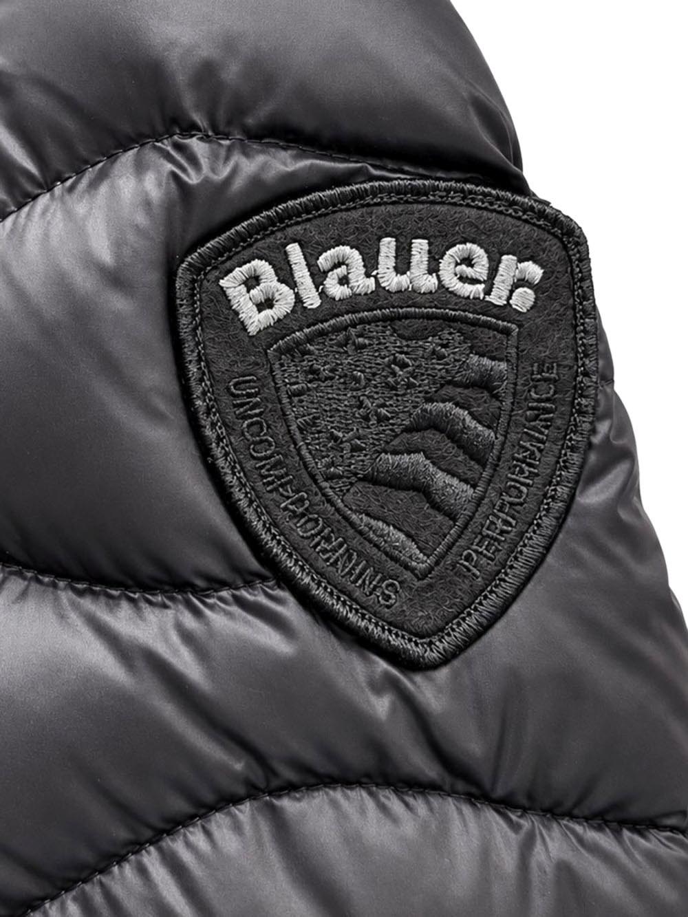 BRINTON JUNIOR Blauer Kids Giubbino Bambino 26wblkc03259 006719 Nero/Verde oliva