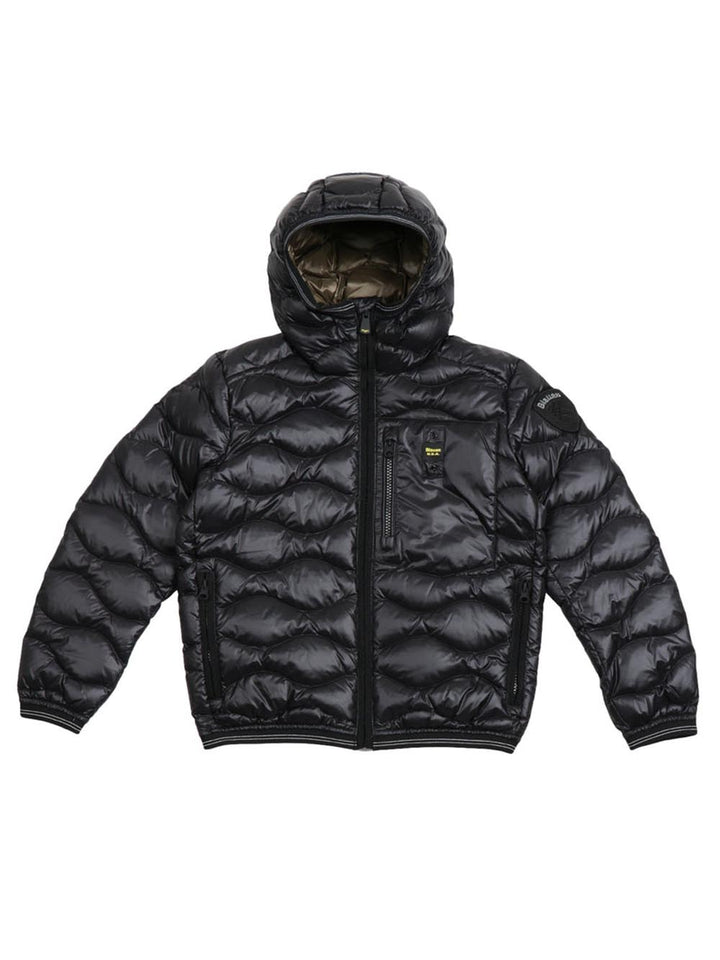 BRINTON JUNIOR Blauer Kids Giubbino Bambino 26wblkc03259 006719 Nero/Verde oliva