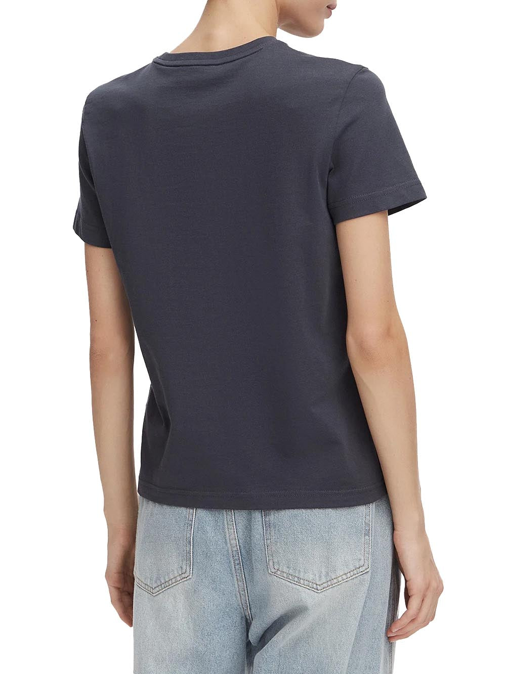 Calvin Klein Jeans T-shirt Donna Lv047b224g Grigio