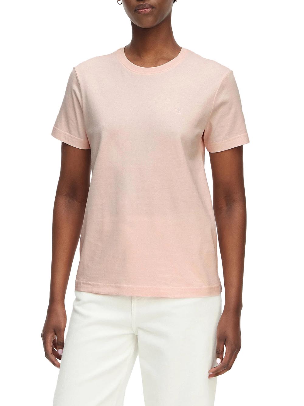 Calvin Klein Jeans T-shirt Donna Lv047b224g Rosa