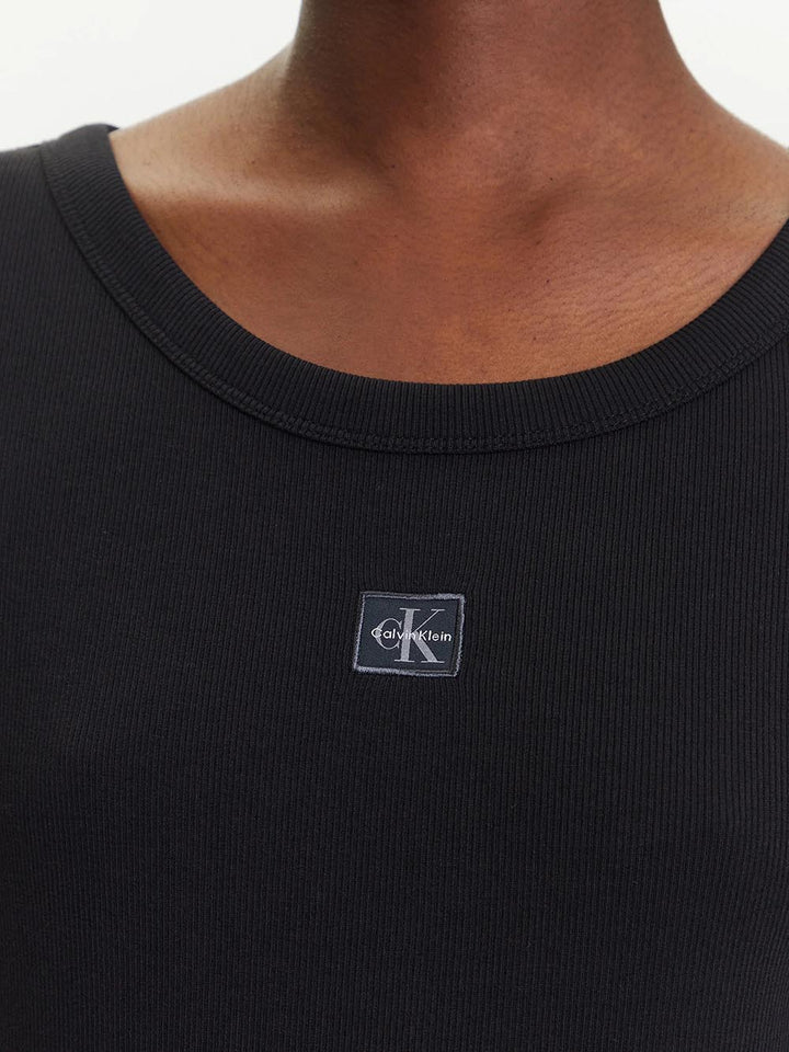 Calvin Klein Jeans T-shirt Donna Lv047c200g Nero