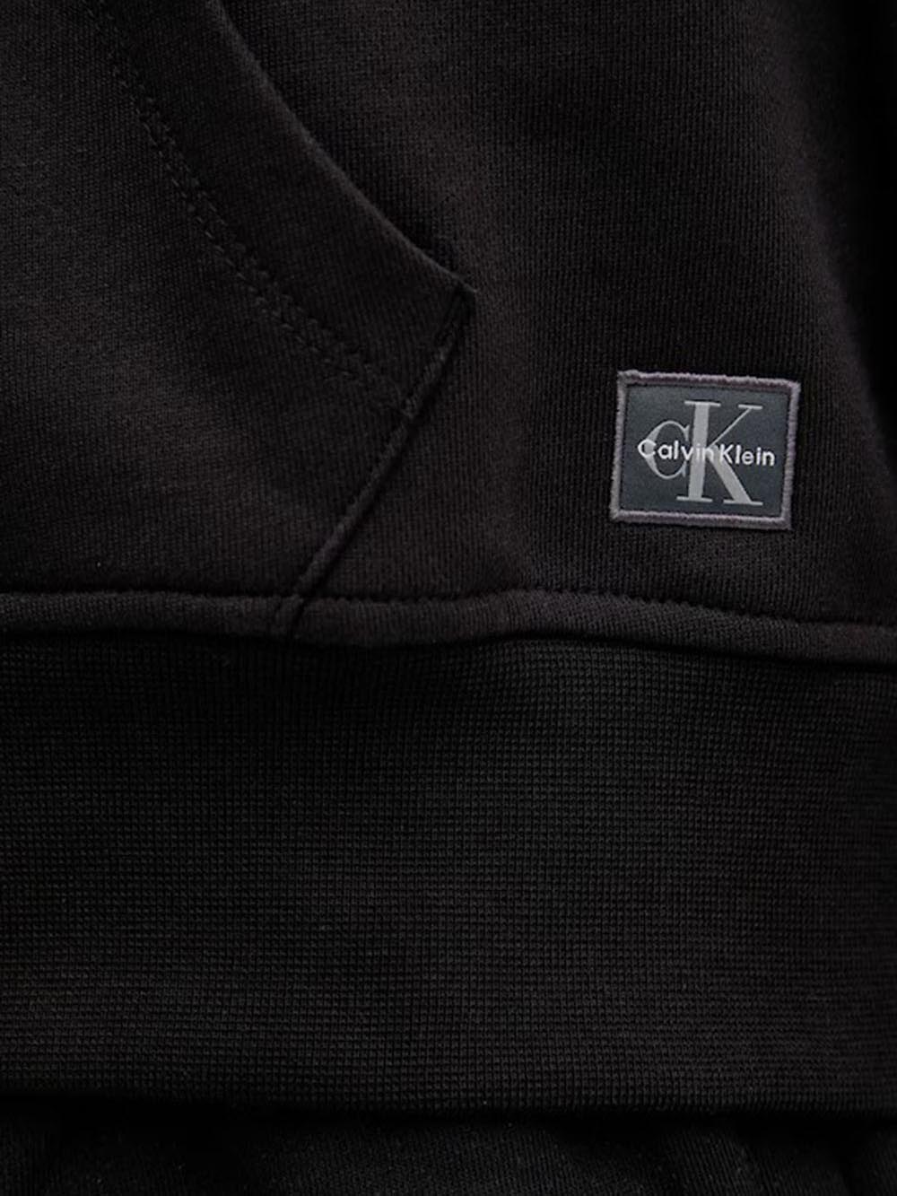 Calvin Klein Jeans Felpa Donna Lv047c216g Nero