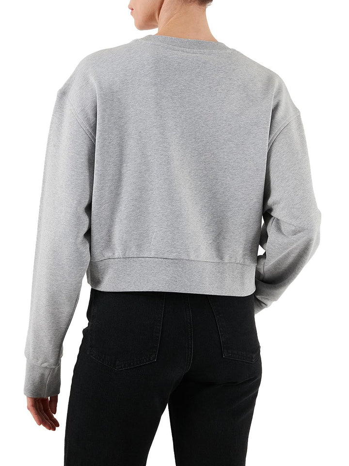 Calvin Klein Jeans Felpa Donna Lv047c911g Grigio