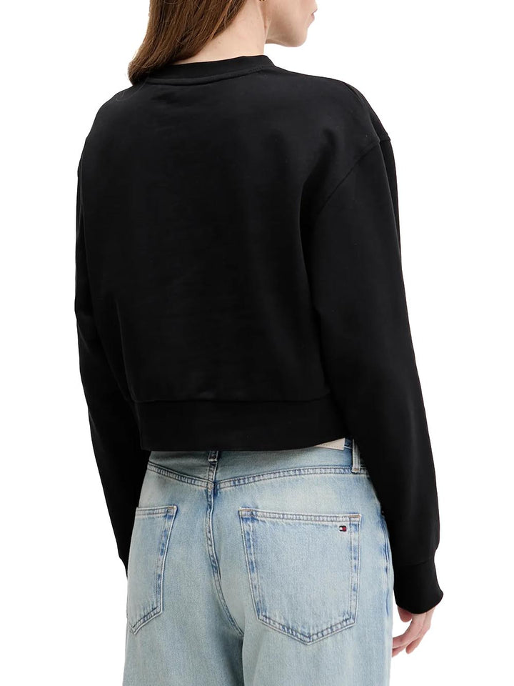 Calvin Klein Jeans Felpa Donna Lv047c911g Nero