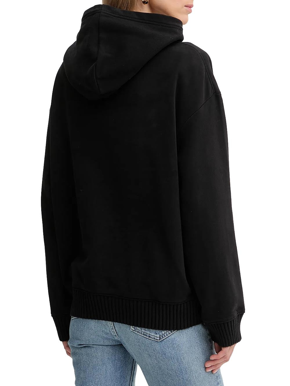 Calvin Klein Jeans Felpa Donna Lv047d232g Nero