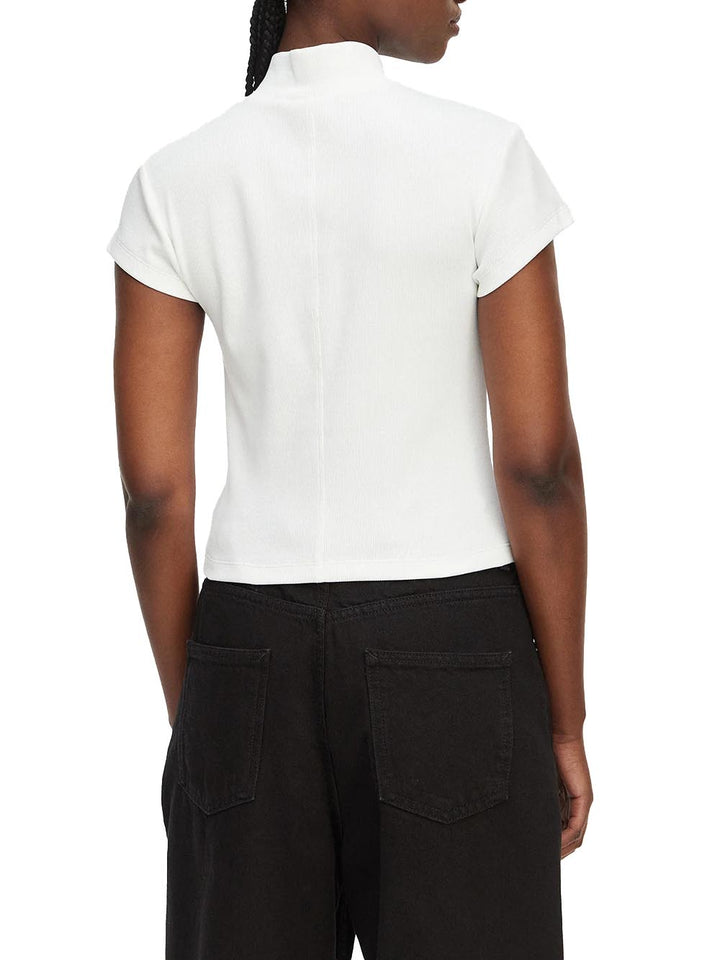 Calvin Klein Jeans T-shirt Donna Lv047g240g Bianco