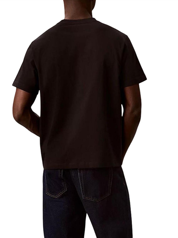 Calvin Klein Jeans T-shirt Uomo Lv04lg812g Nero